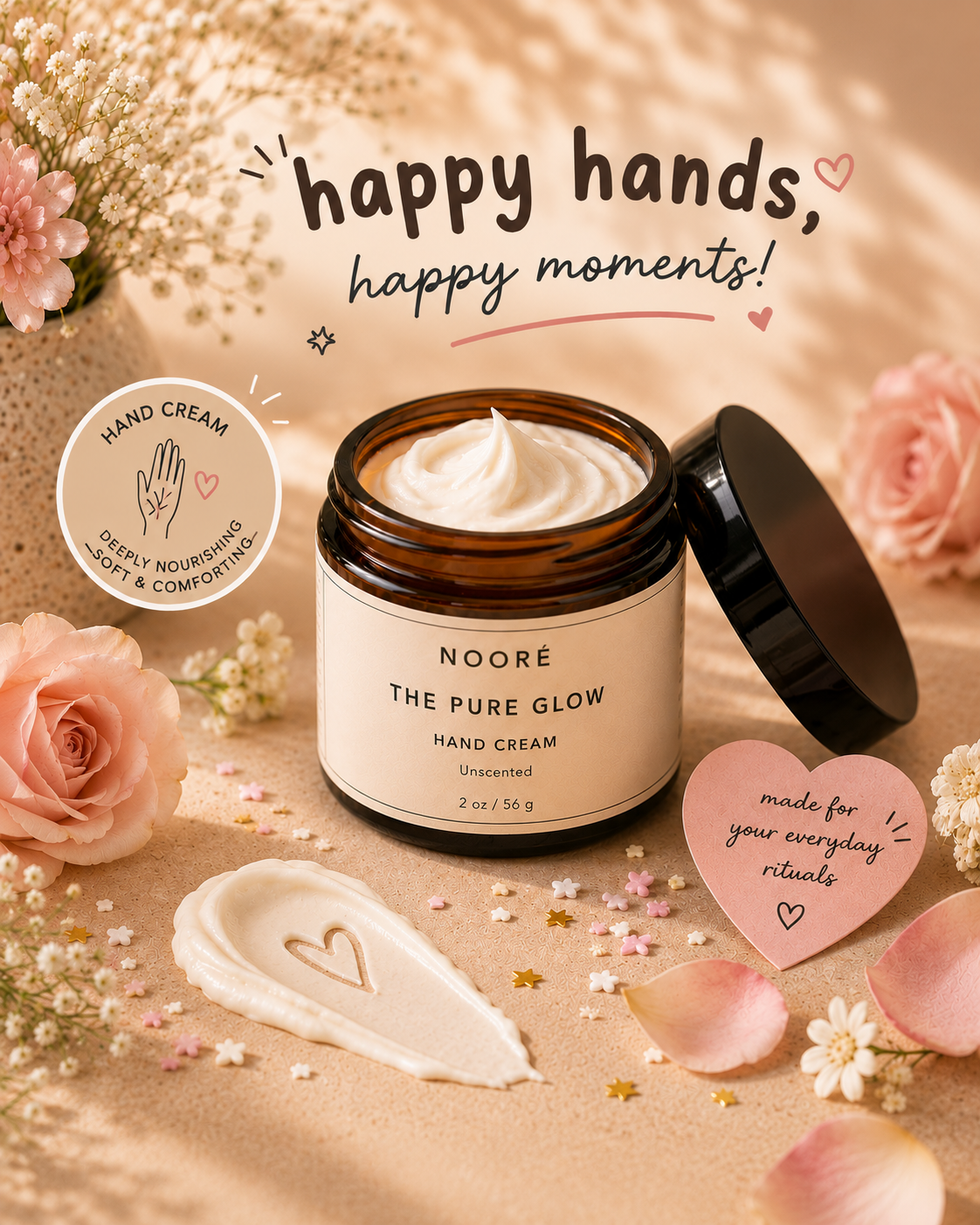 The Pure Glow - Hand Cream - Unscented